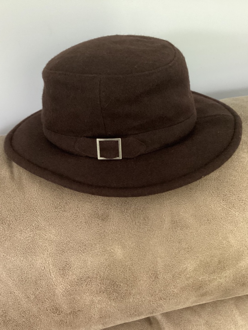 Men’s vintage REI Tilley wool winter brown hat Canada